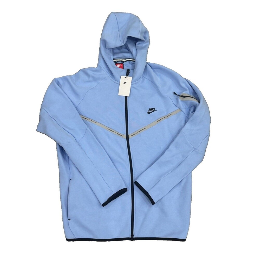 Nike Tech Fleece Windrunner Light Blue Reflective IM6537-468 Men’s Size 2XLTT